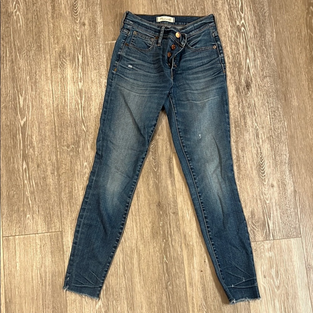Madewell 9” Highrise Skinny Skinny Jeans - Size 25